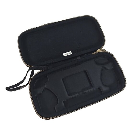 The Legend of Zelda Breath of the Wild Switch Case Brown Embossed Carrying Bag - Picture 6 of 9